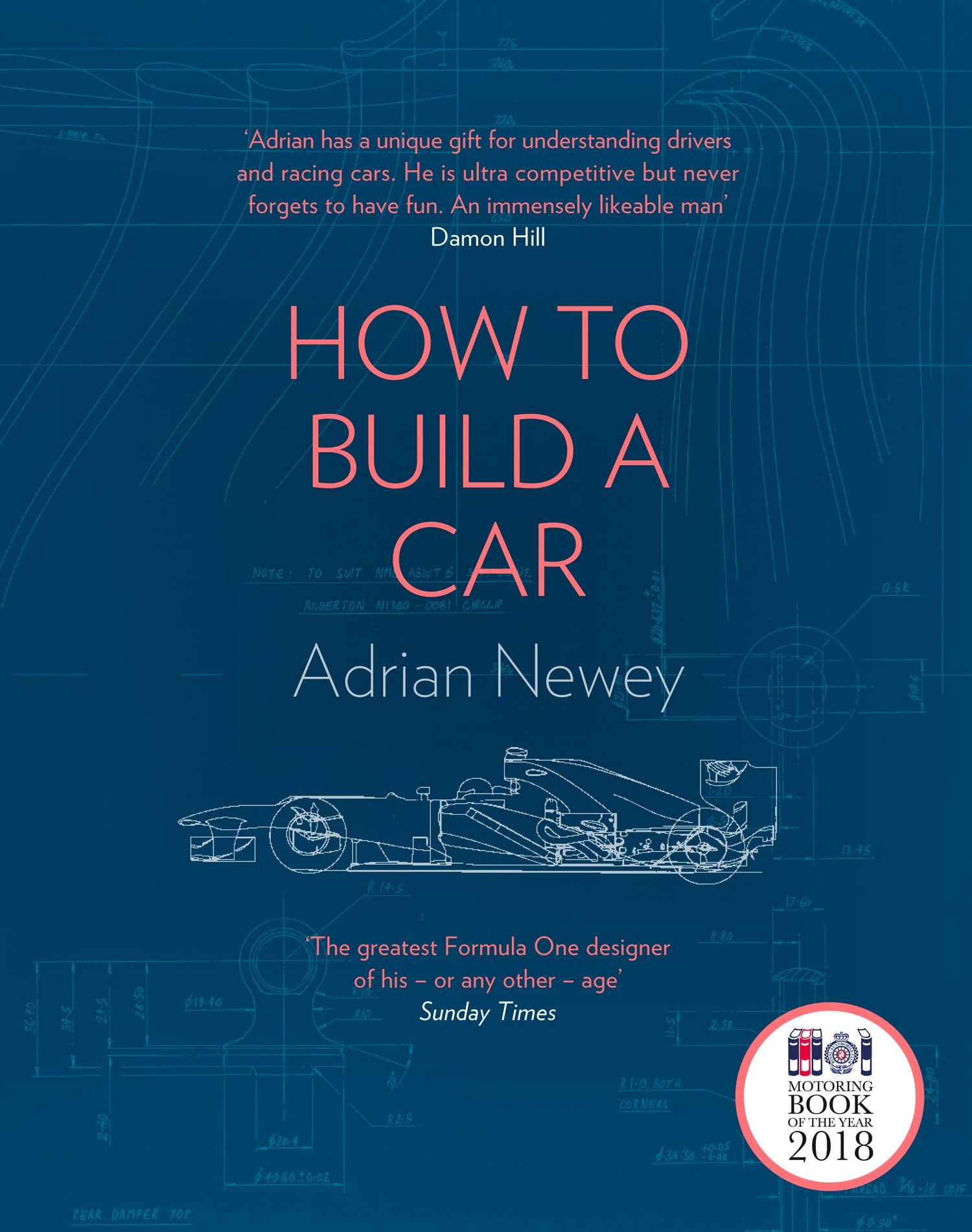 How To Build A Car — book cover