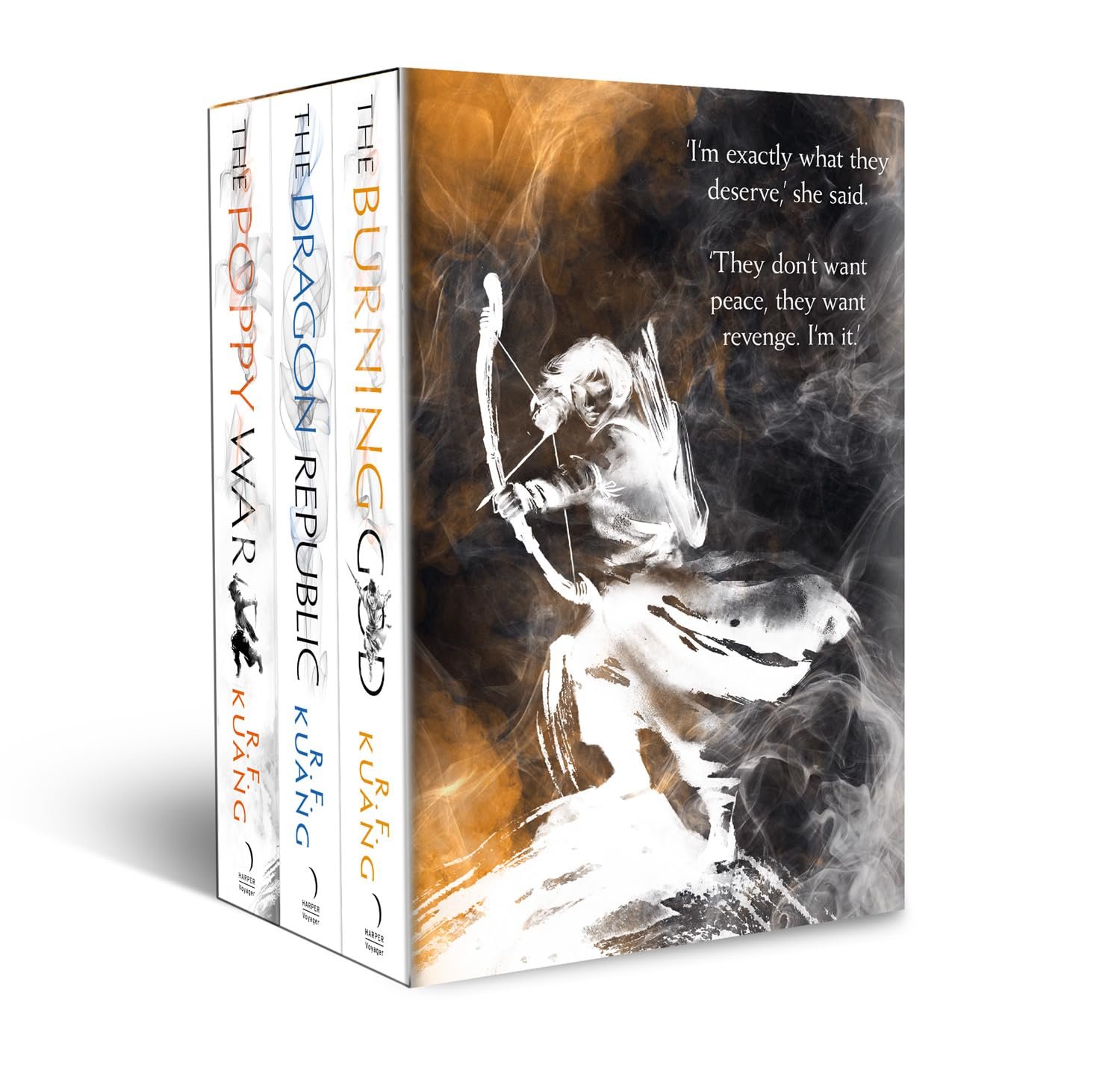 The Poppy War 3 Books Collection Box set By — book cover