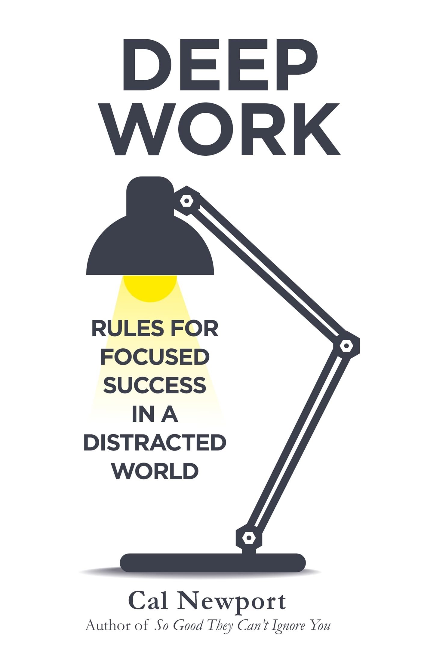 Deep Work: Rules for Focused Success in a Distracted World [Paperback] [Jan 01, 2016] Newport, Cal — book cover