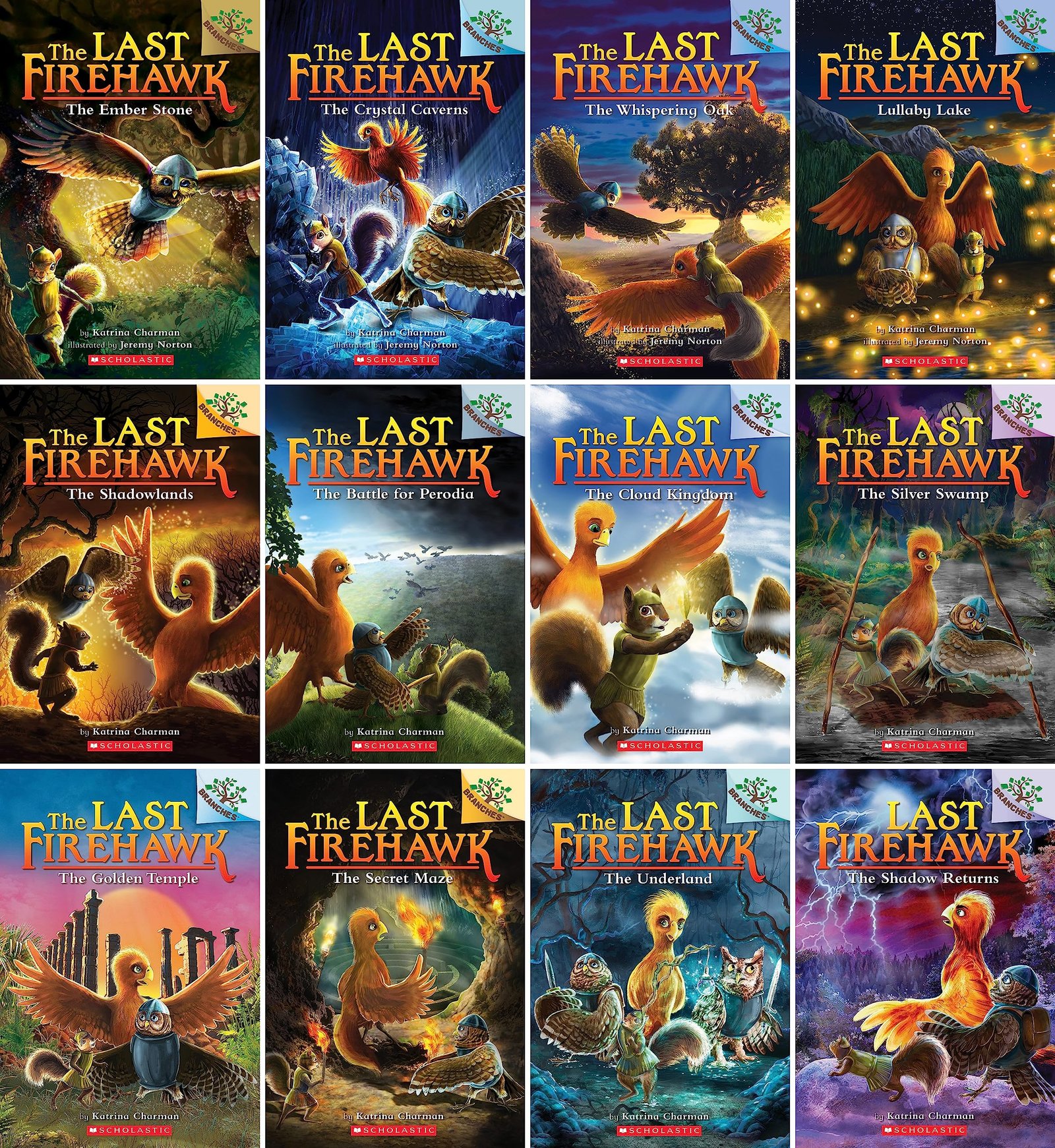 The Last Firehawk Series Set (Books 1-12) — book cover