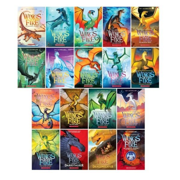 Wings of Fire Series Complete Collection Set, Books #1 - #18 — book cover