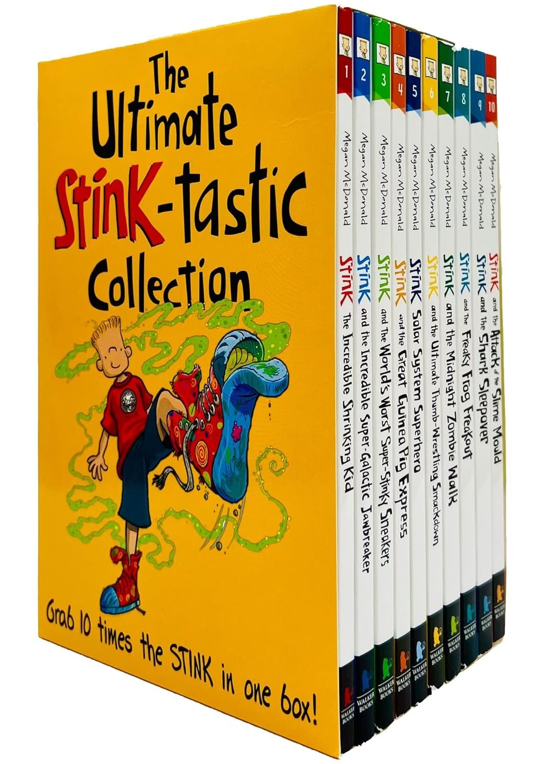 The Ultimate Stink-tastic Collection 10 Books Box Set by Megan McDonald — book cover