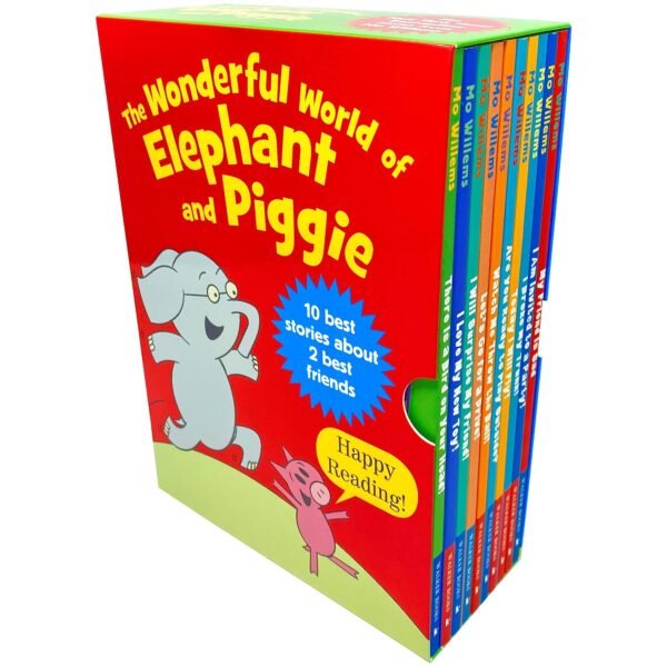 Walker Books, The Wonderful World of Elephant & Piggie Series 10 Books Collection Box Set by Mo Willems — book cover