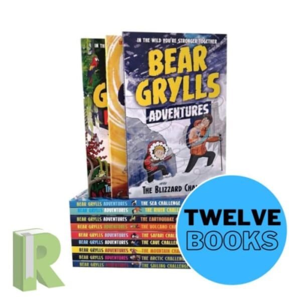 Bear Grylls The Complete Adventures Collection 12 Books Set — book cover